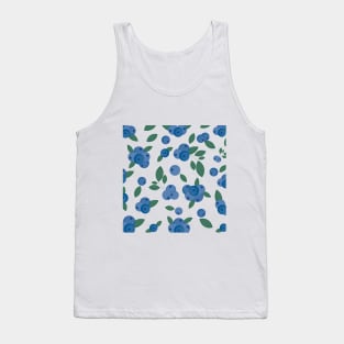 Blueberry pattern Tank Top